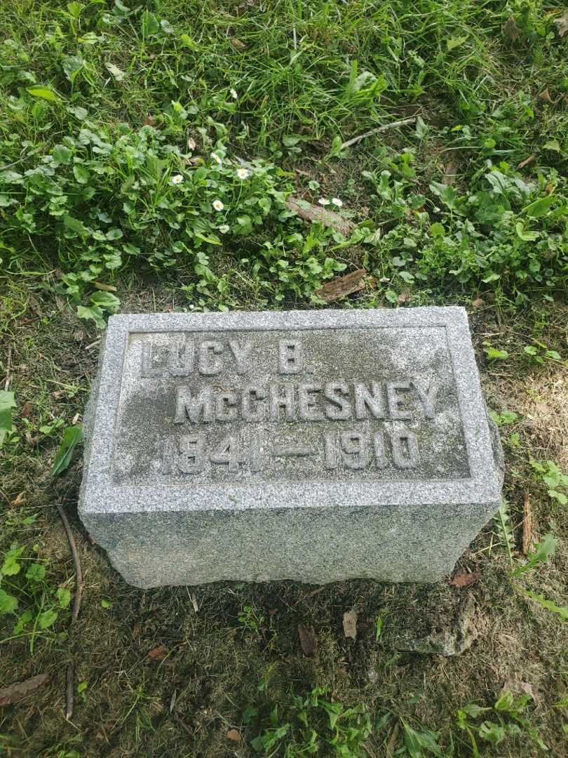 Lucy B. McChesney's grave. Photo 3