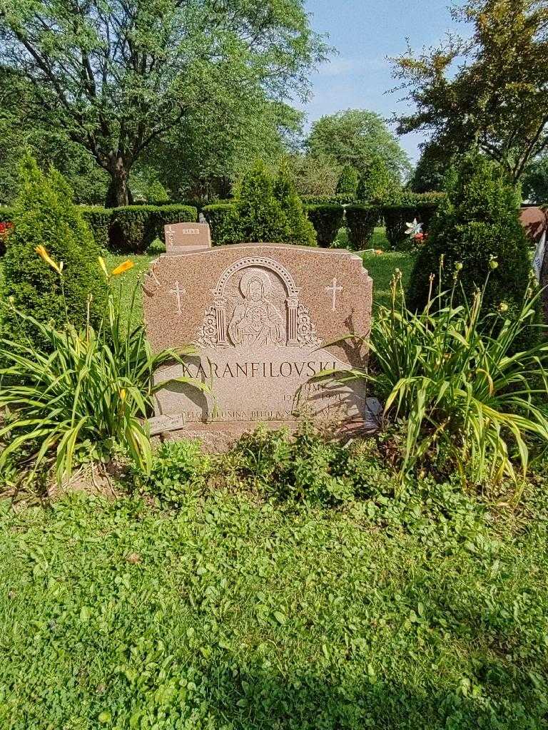 Tome Karanfilovski's grave. Photo 1