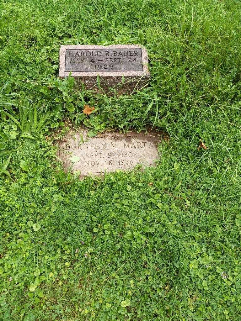 Dorothy M. Martz's grave. Photo 1