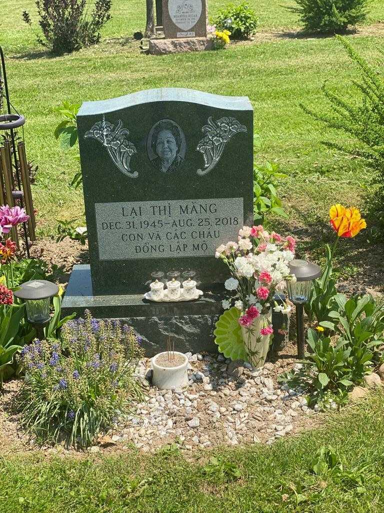 Mang Thi Lai's grave. Photo 3