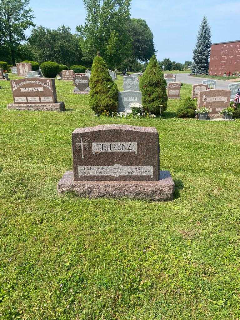 Cecelia E. Fehrenz's grave. Photo 2