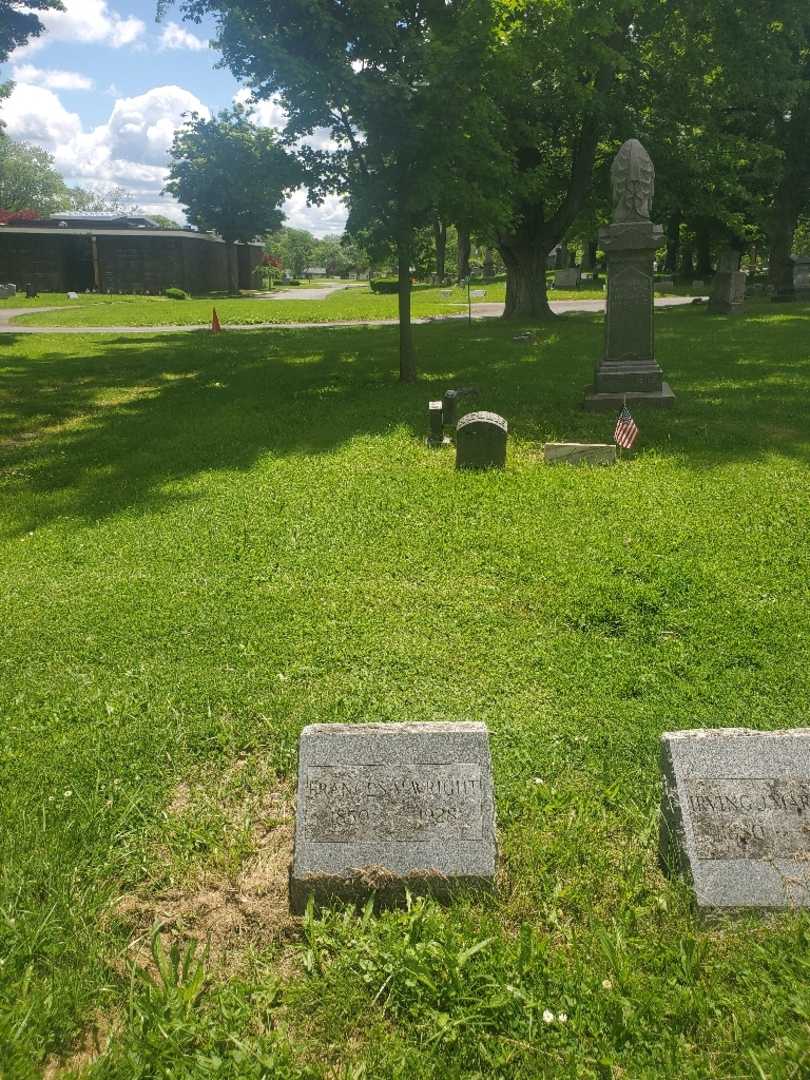 Frances Mary Wright's grave. Photo 2