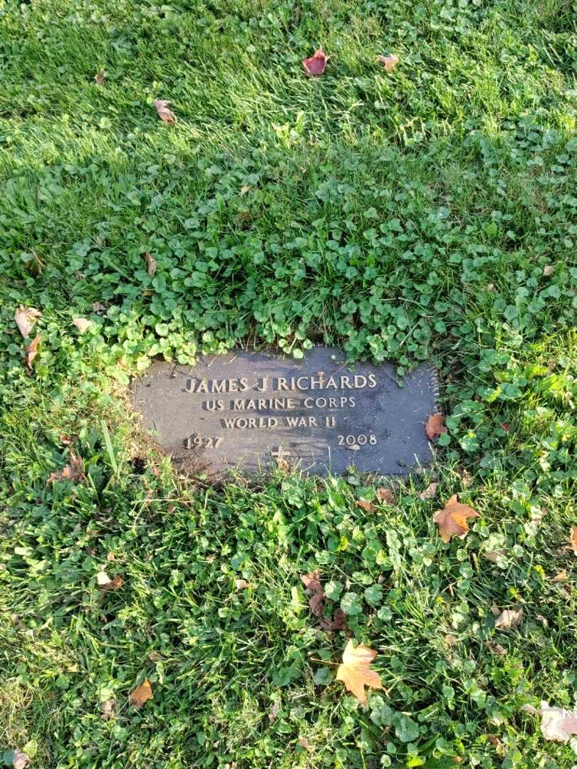 James J. Richards's grave. Photo 2