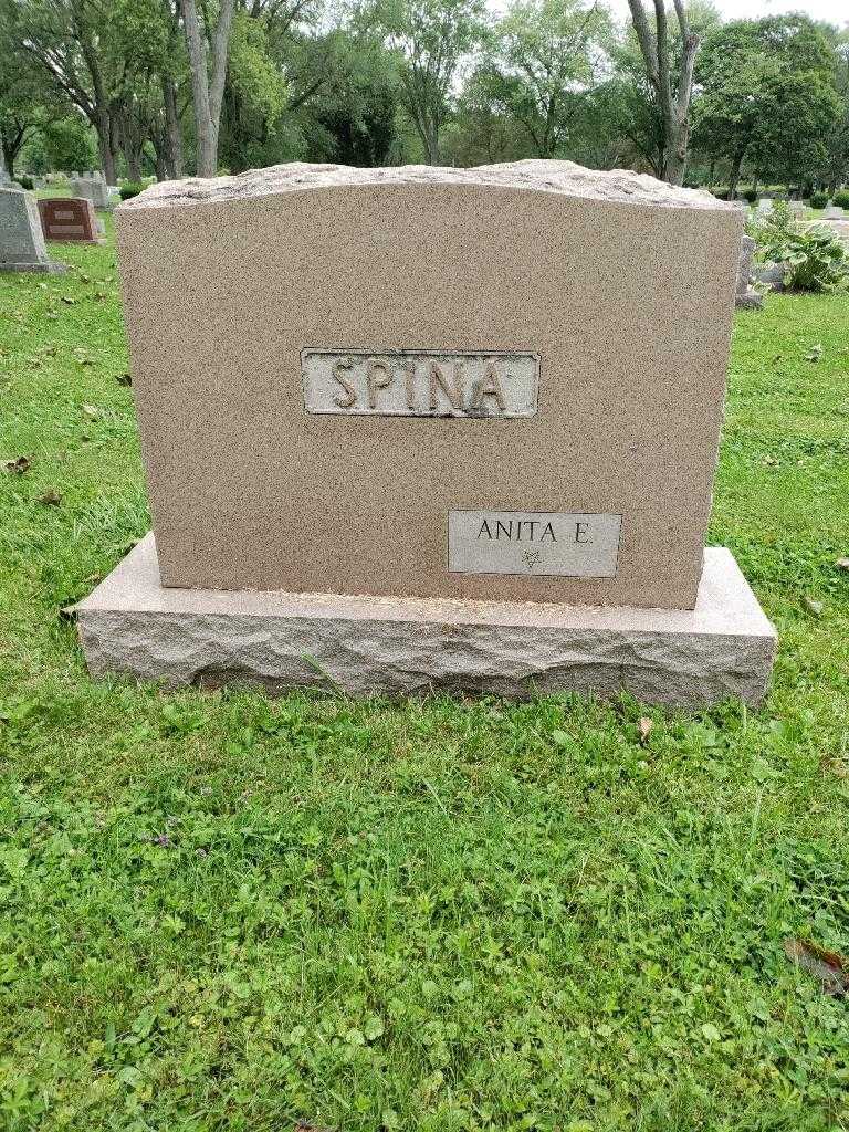 Anita E. Spina's grave. Photo 2