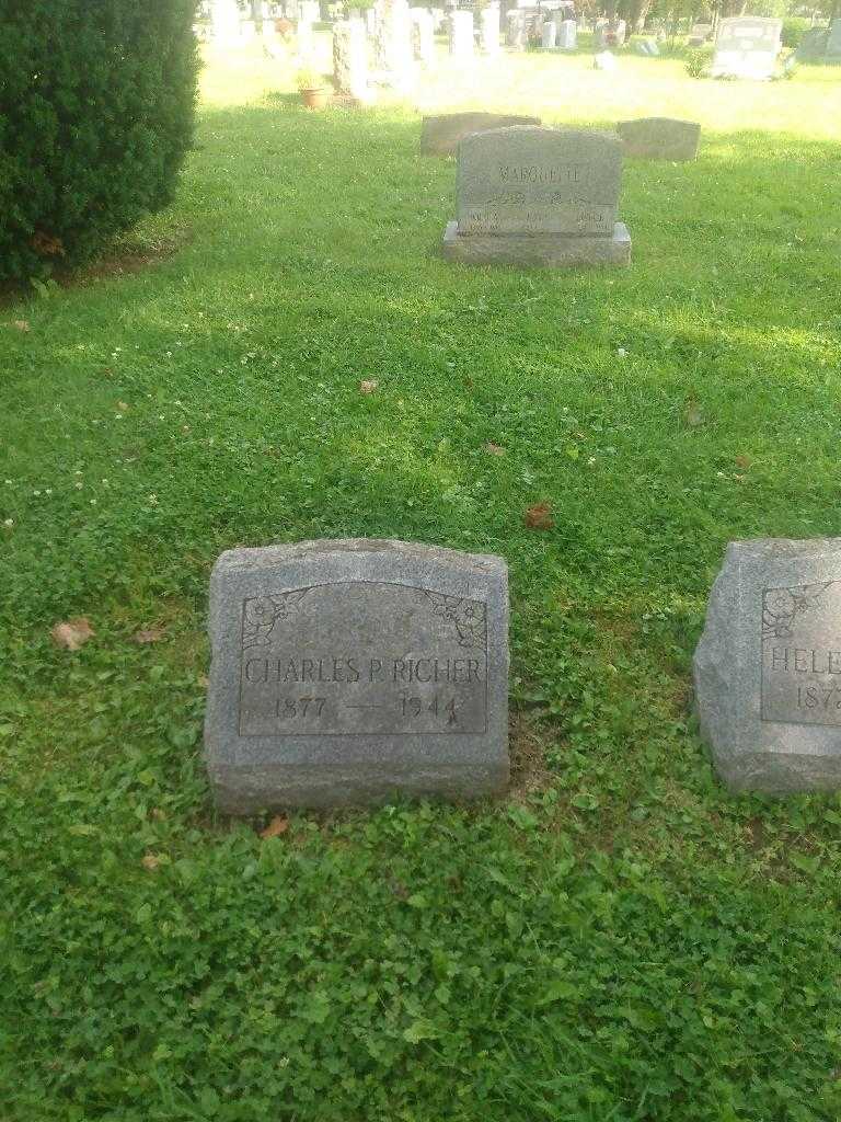 Charles P. Richer's grave. Photo 1