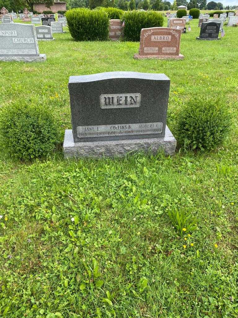 Jane E. Wein's grave. Photo 2