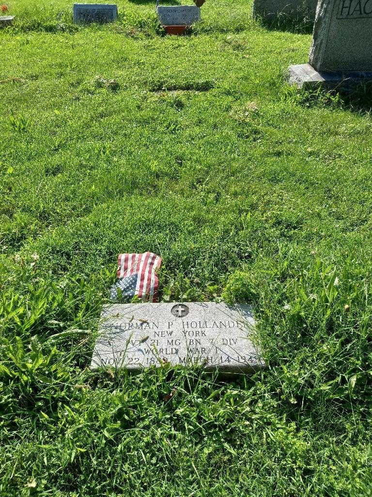 Norman P. Hollander's grave. Photo 5