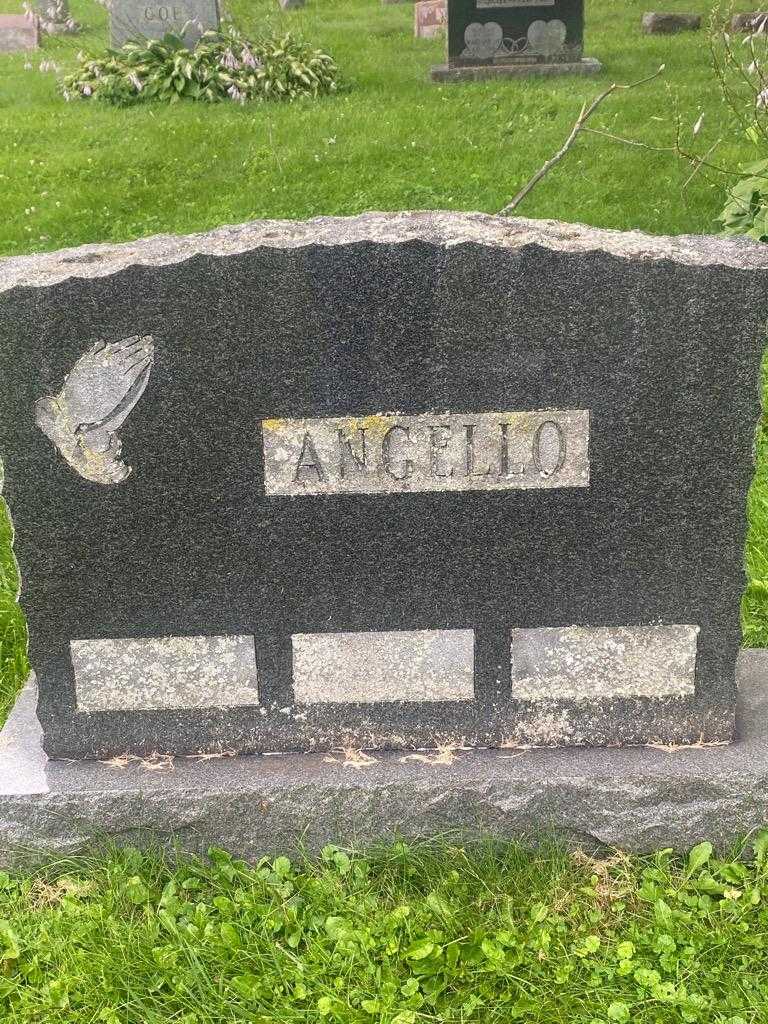 John L. Angello Senior's grave. Photo 1