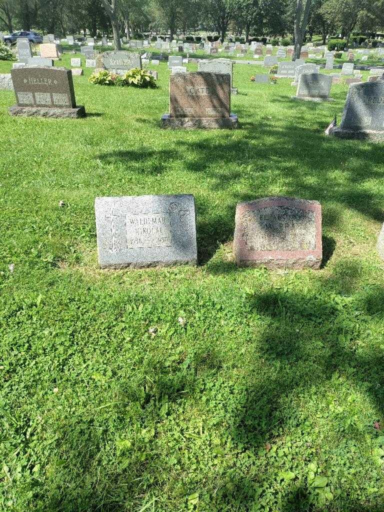 Waldemar Nikolai's grave. Photo 1