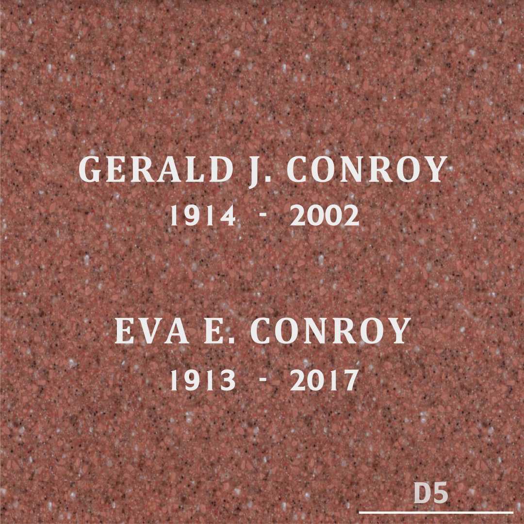 Eva E. Conroy's grave