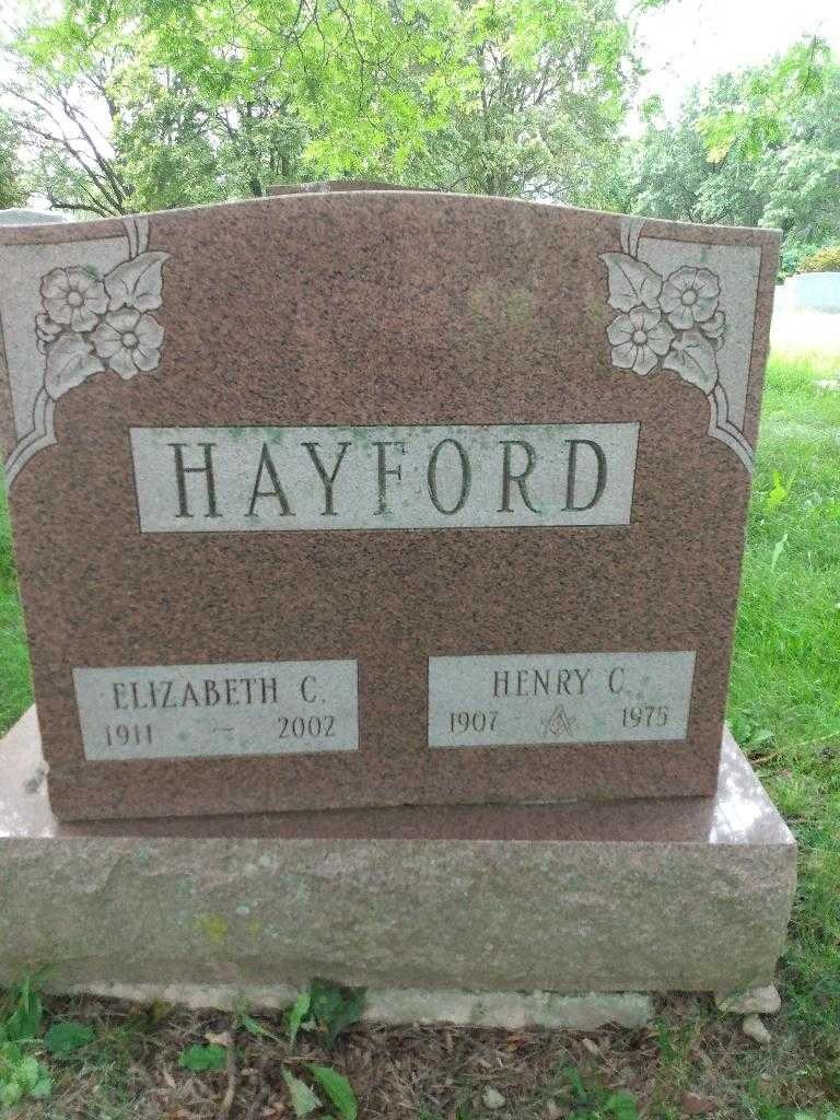 Henry C. Hayford's grave. Photo 2