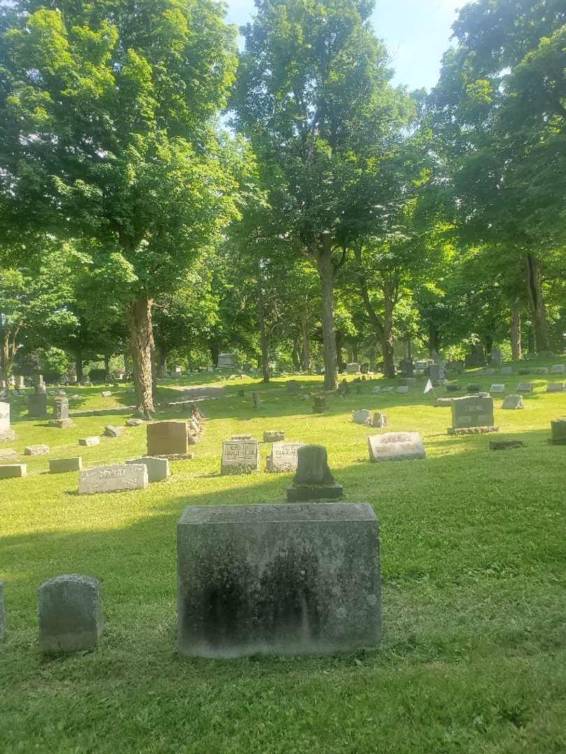 Friederich H. Meyer's grave. Photo 1