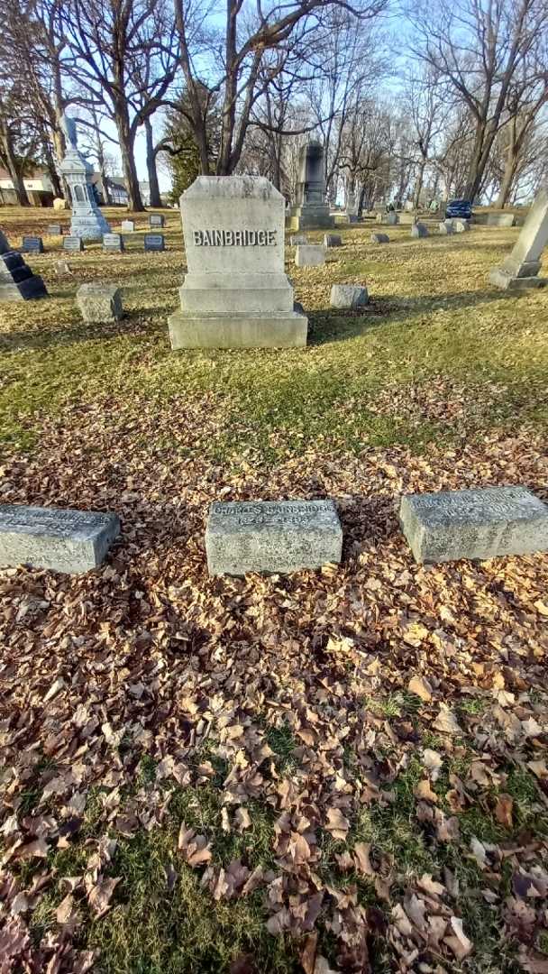 Charles Bainbridge's grave. Photo 1
