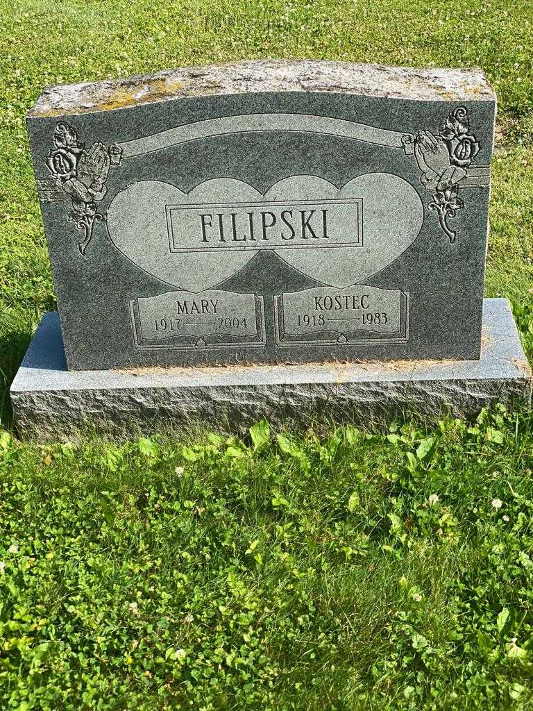 Kostec Filipski's grave. Photo 3