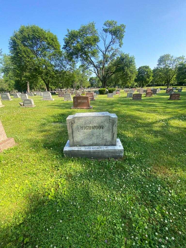 Frank Adelbert Hihmoor's grave. Photo 1