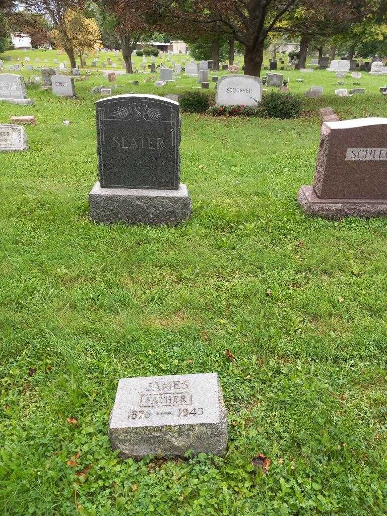 James Slater's grave. Photo 3