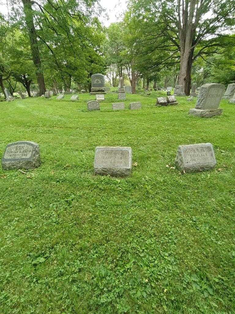 Adelaide K. Raaflaub's grave. Photo 2
