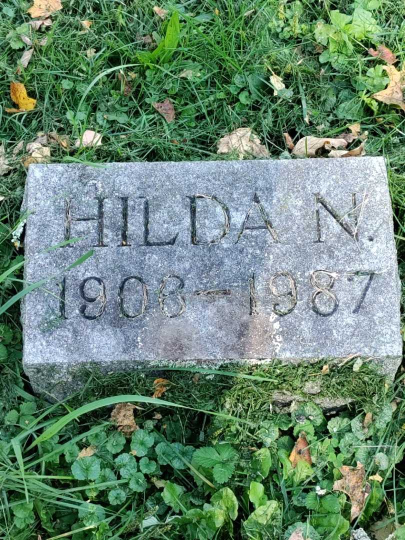 Hilda N. Kaiser's grave. Photo 3