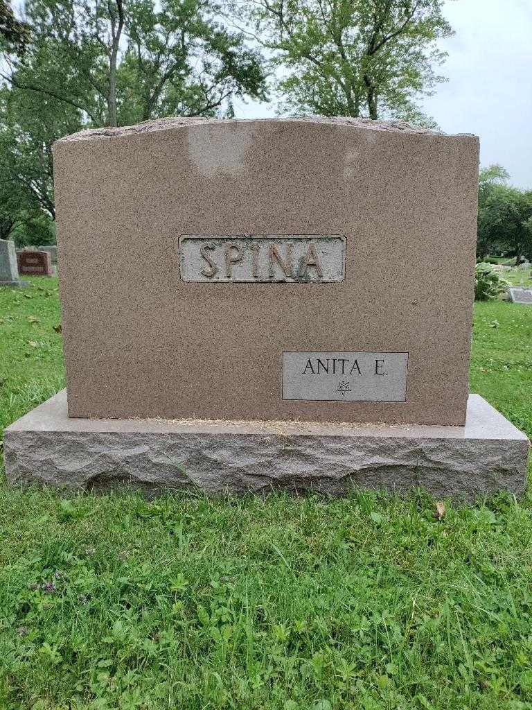 Anita E. Spina's grave. Photo 3