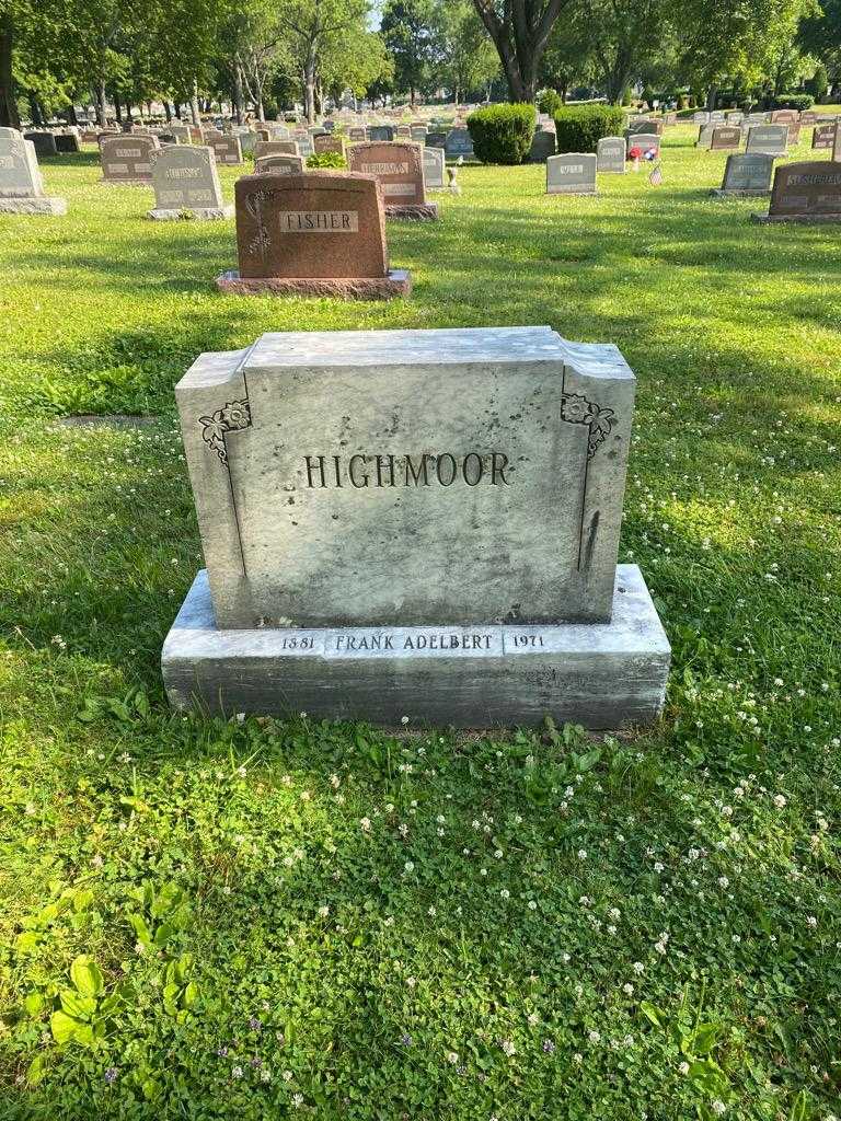 Frank Adelbert Hihmoor's grave. Photo 2