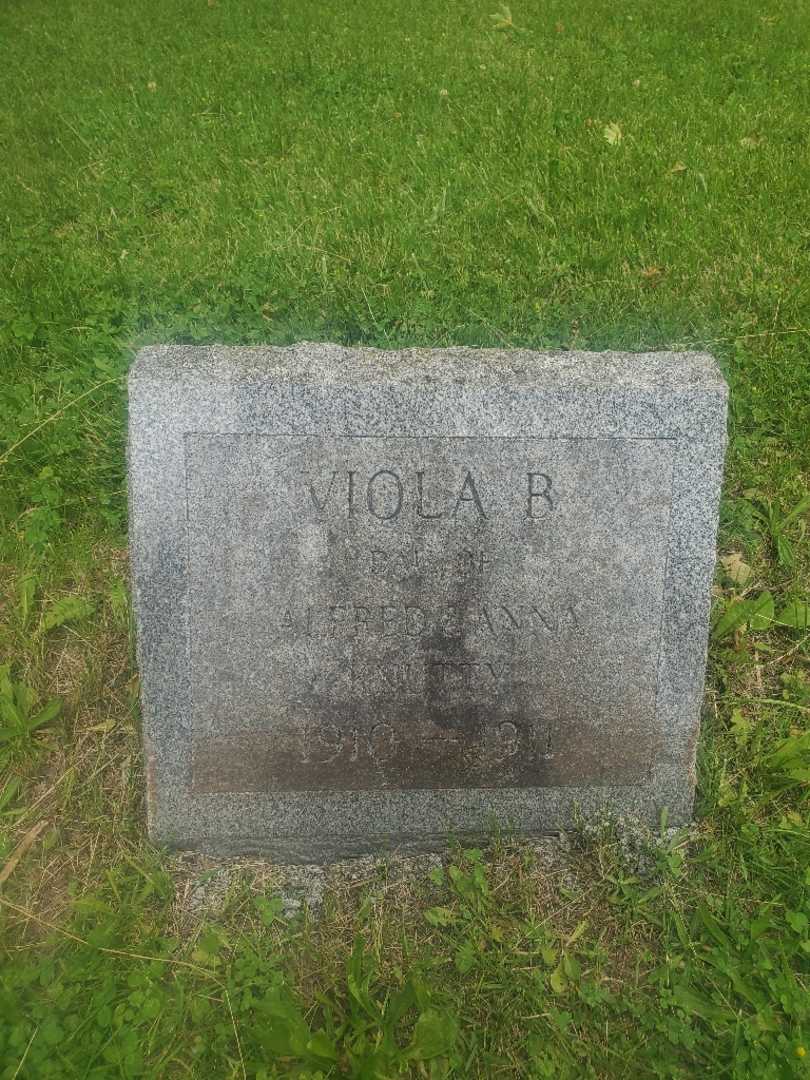 Viola B. Huntly's grave. Photo 4