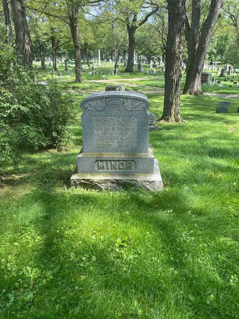Helen S. Minor's grave. Photo 2