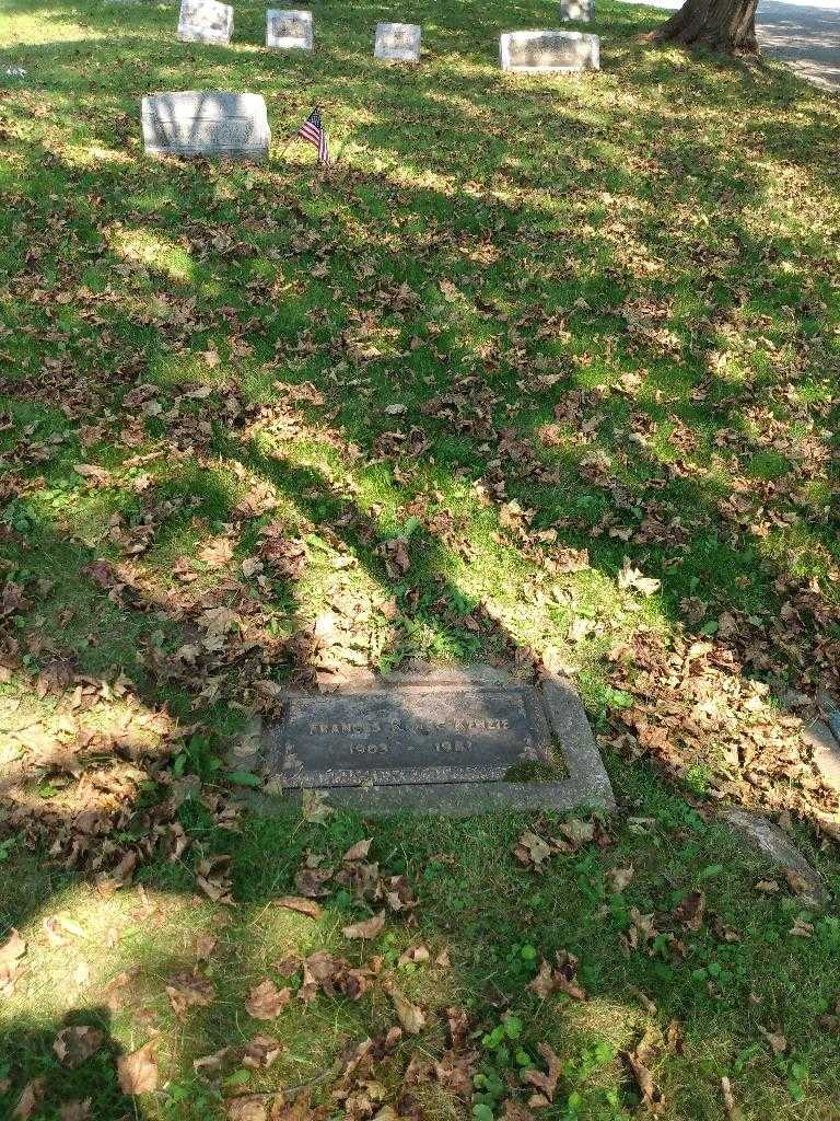 Frances R. MacKenzie's grave. Photo 1