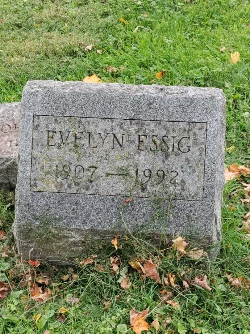 Evelyn Essig's grave. Photo 3