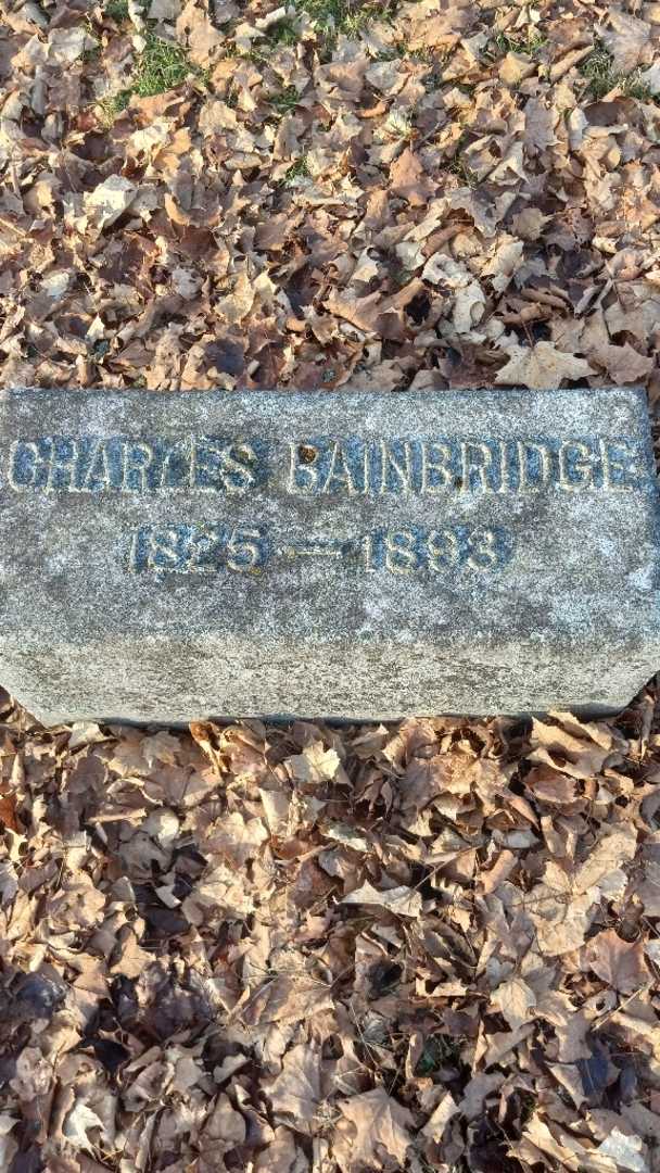 Charles Bainbridge's grave. Photo 3