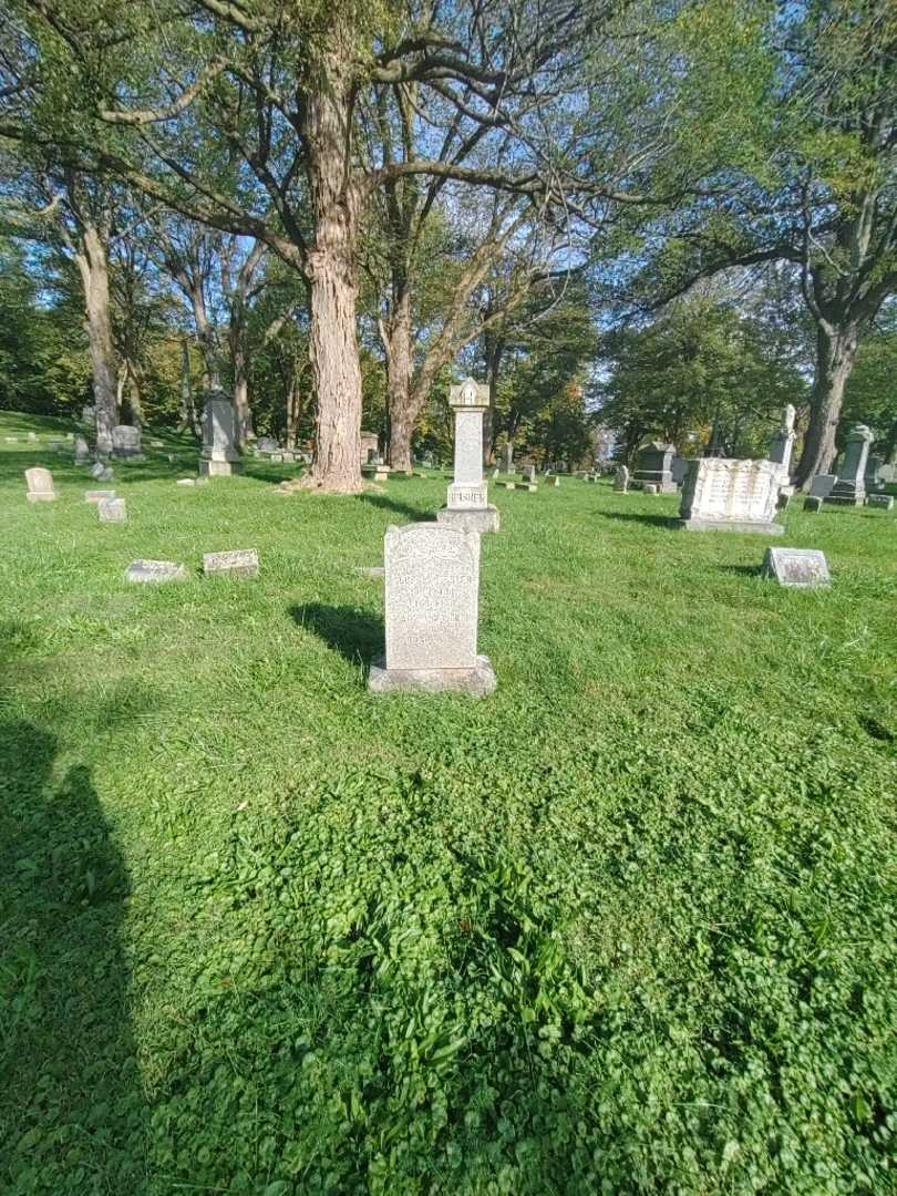 George Hessler's grave. Photo 1