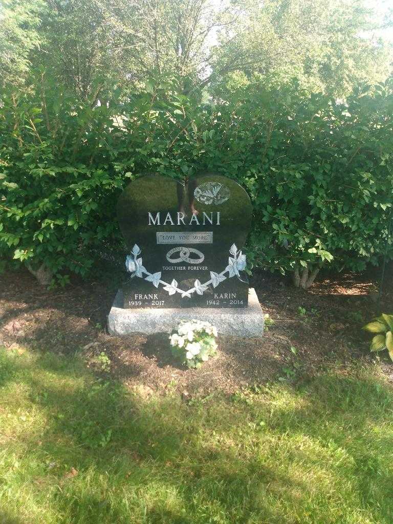 Frank Marani's grave. Photo 1