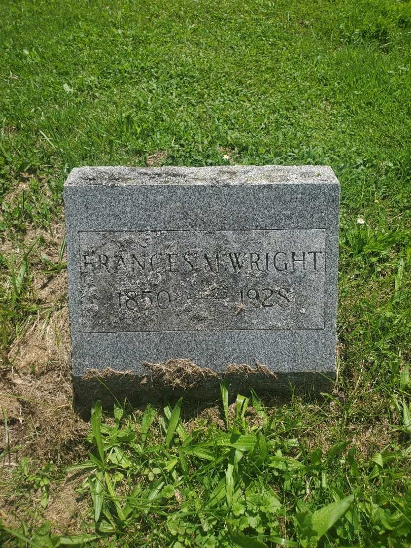 Frances Mary Wright's grave. Photo 4