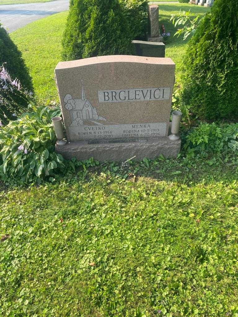 Cvetko Brglevici's grave. Photo 2