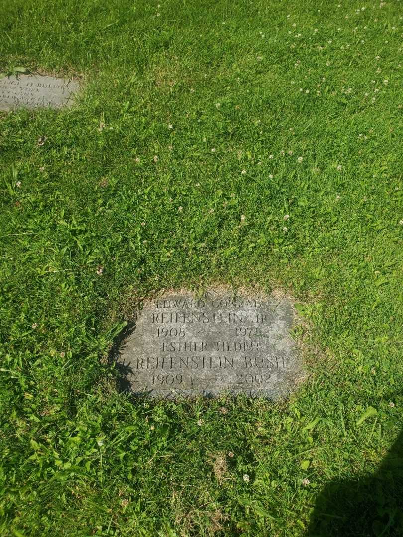 Edward Conrad Reifenstein Junior's grave. Photo 2