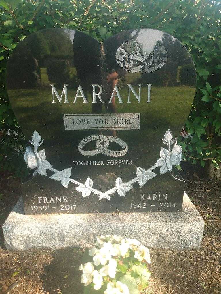 Karin Marani's grave. Photo 2