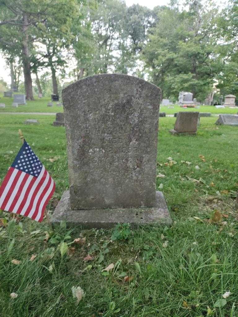 Philipine D. Marquart's grave. Photo 2