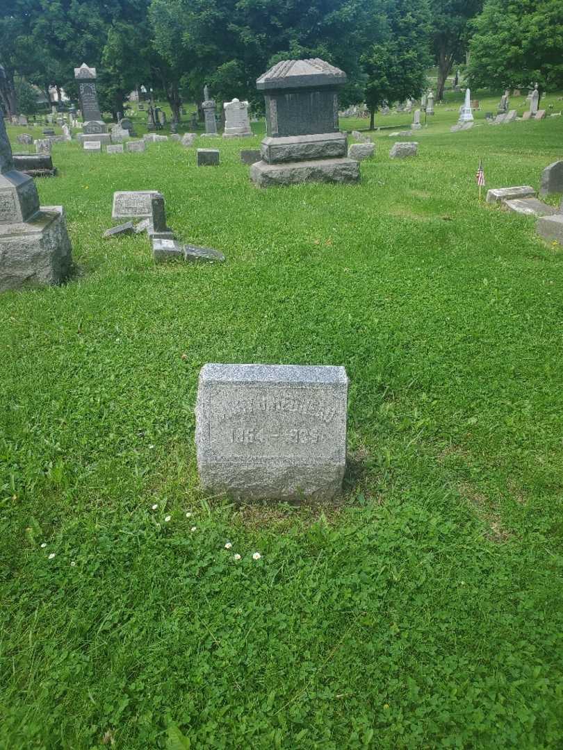 Mary J. Redhead's grave. Photo 3