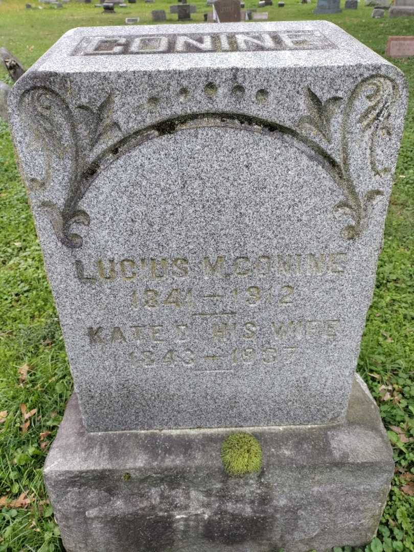 Lucius M. Conine's grave. Photo 3