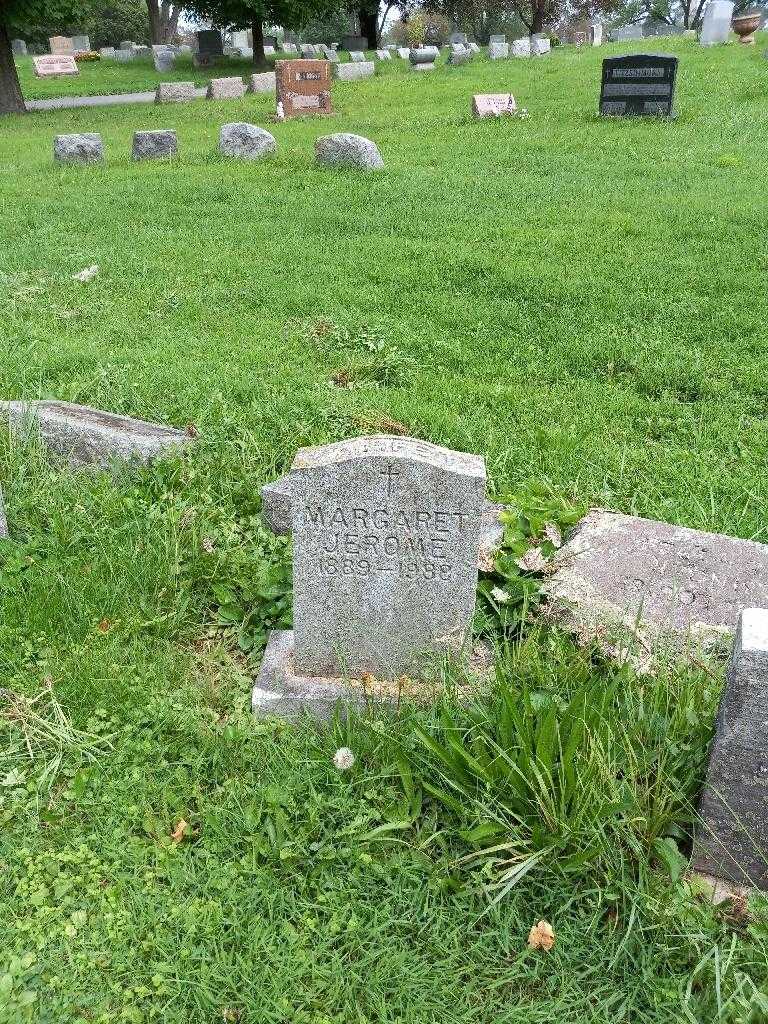 Margaret Jerome's grave. Photo 1