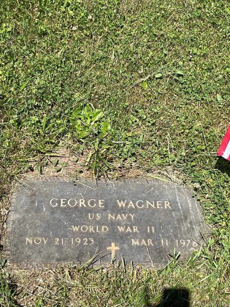 George Wagner's grave. Photo 3