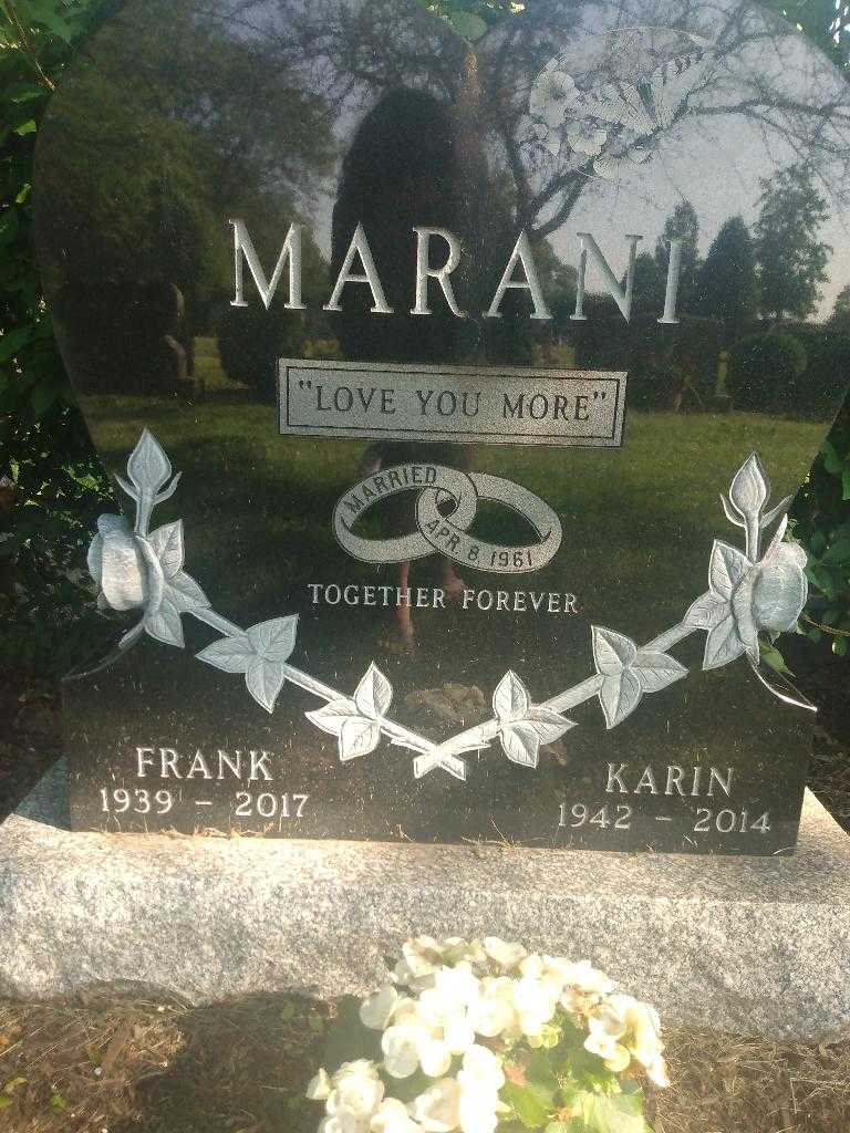 Karin Marani's grave. Photo 3