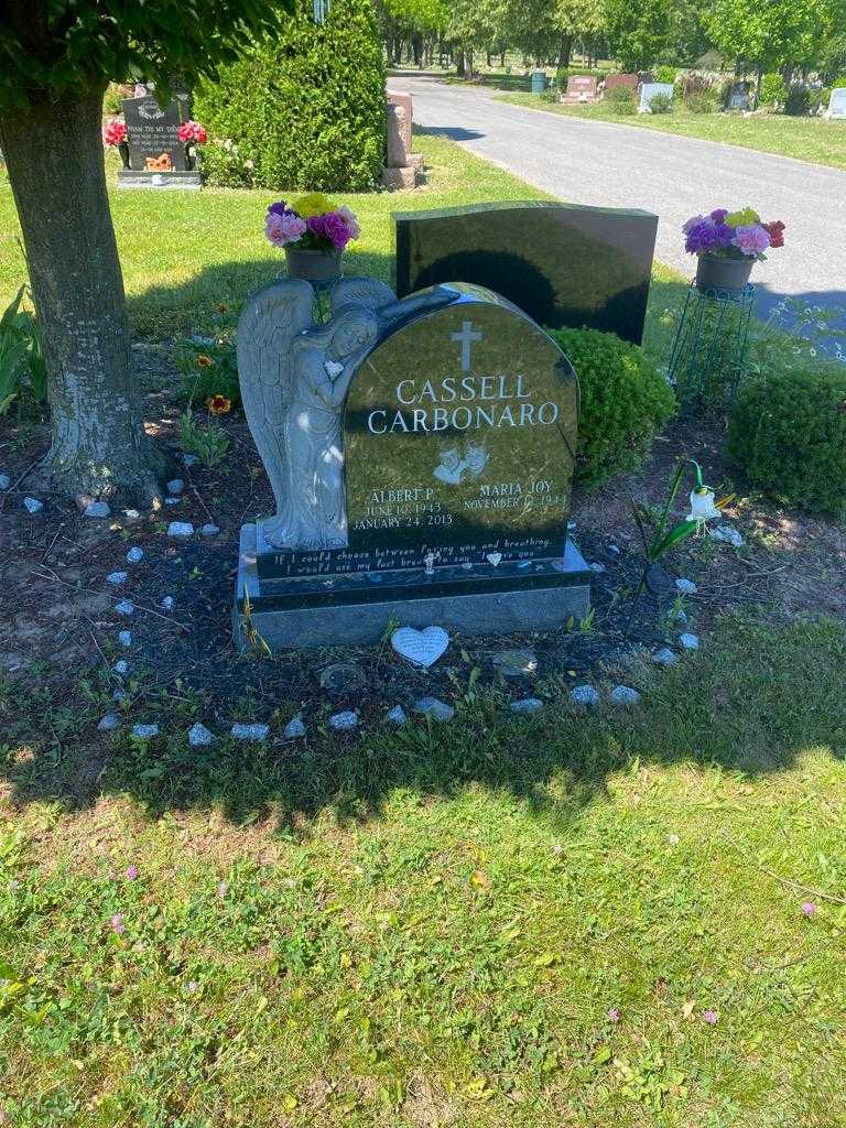 Albert P. Cassell Carbonaro's grave. Photo 2