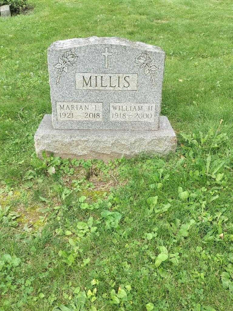 William H. Millis's grave. Photo 2