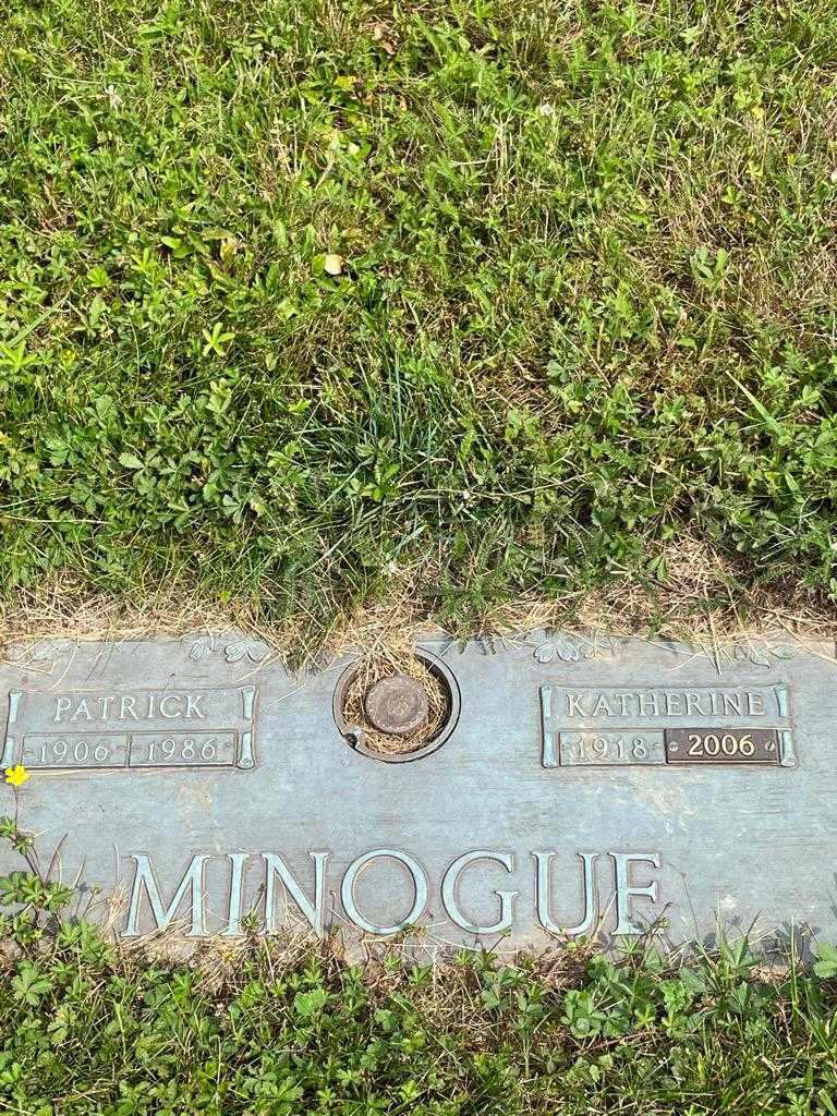 Patrick Minogue's grave. Photo 3