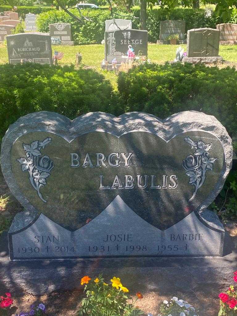 Stan Bargy Labulis's grave. Photo 1