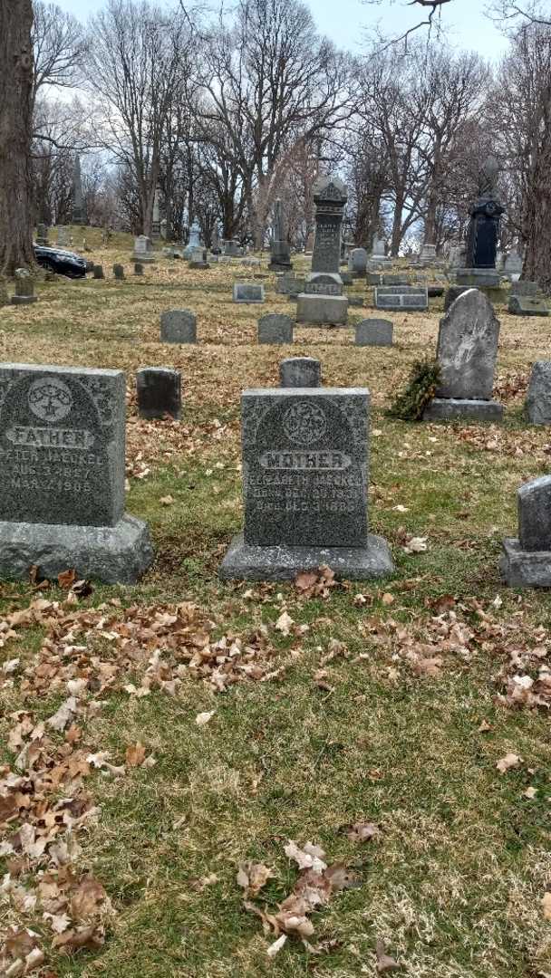 Elizabeth Yackel Jaeckel's grave. Photo 2