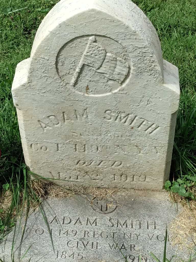 Adam Smith's grave. Photo 3