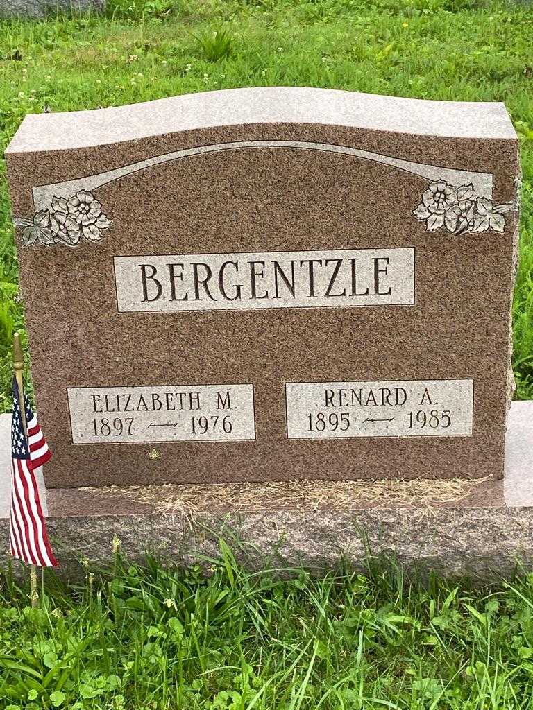 Renard A. Bergentzle's grave. Photo 3