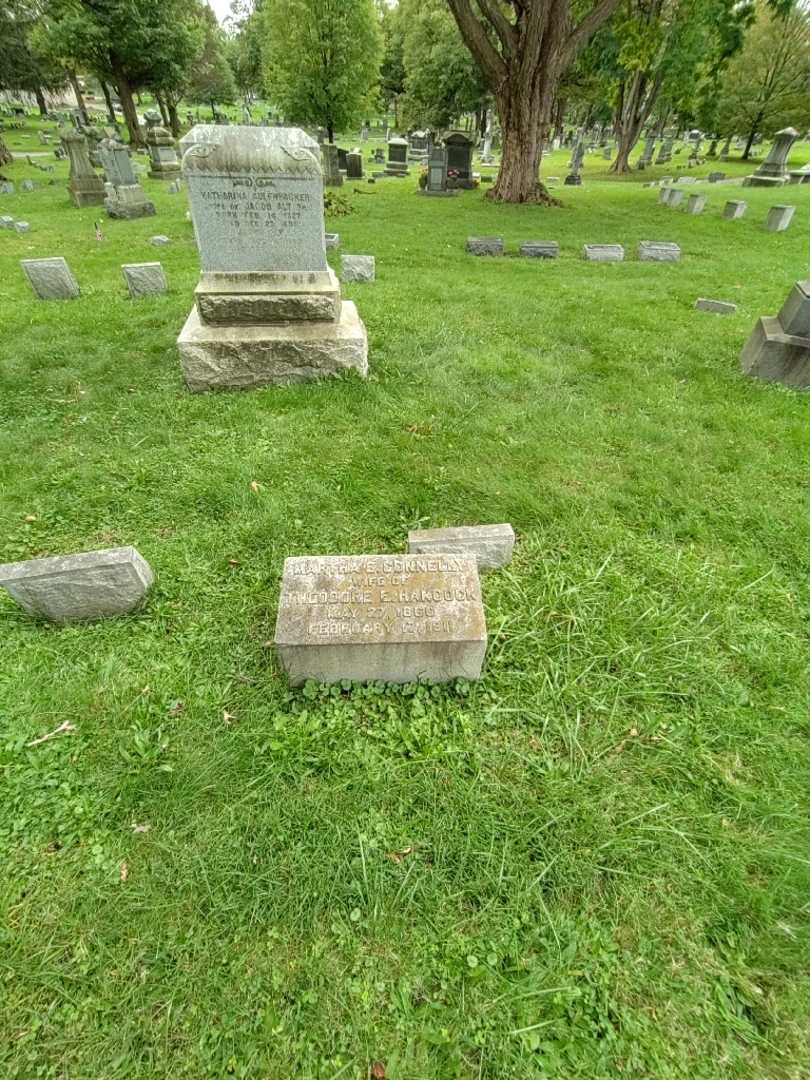 Martha B Connelly Hancock's grave. Photo 1