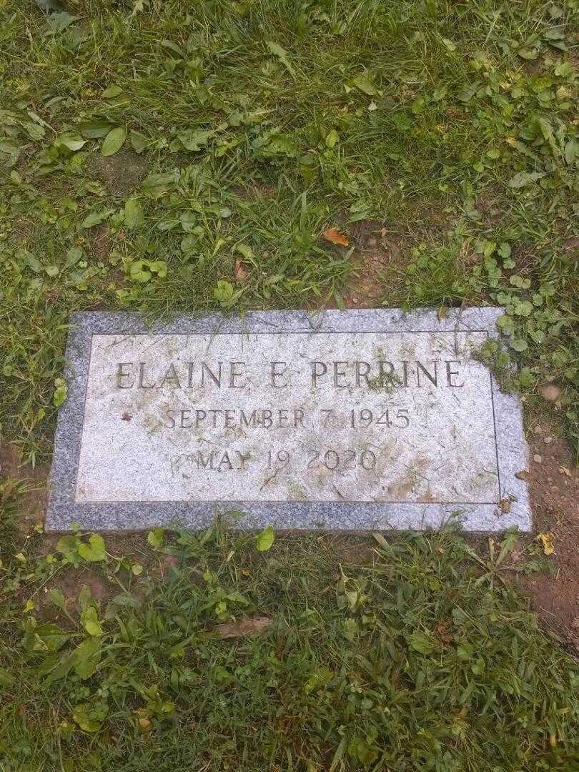 Elaine E. Perrine's grave. Photo 7